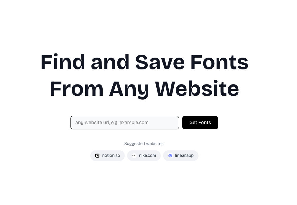 Show HN: Find and download fonts from any website (weekend project)